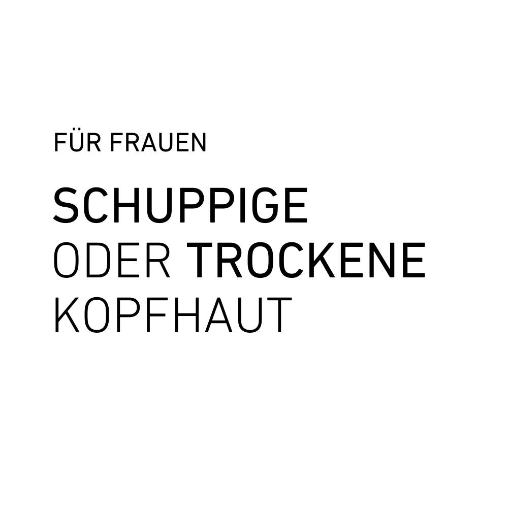 Schuppige oder fettige Kopfhaut