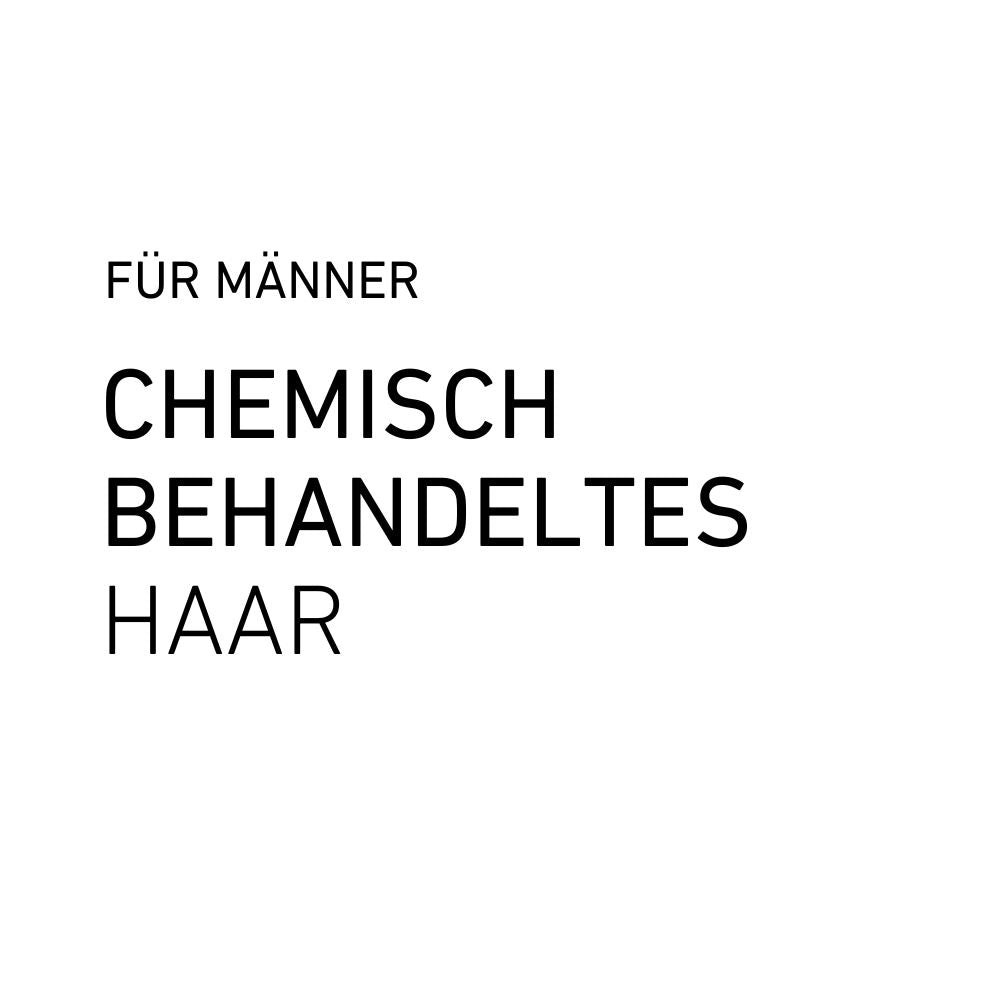 Chemisch behandeltes Haar m